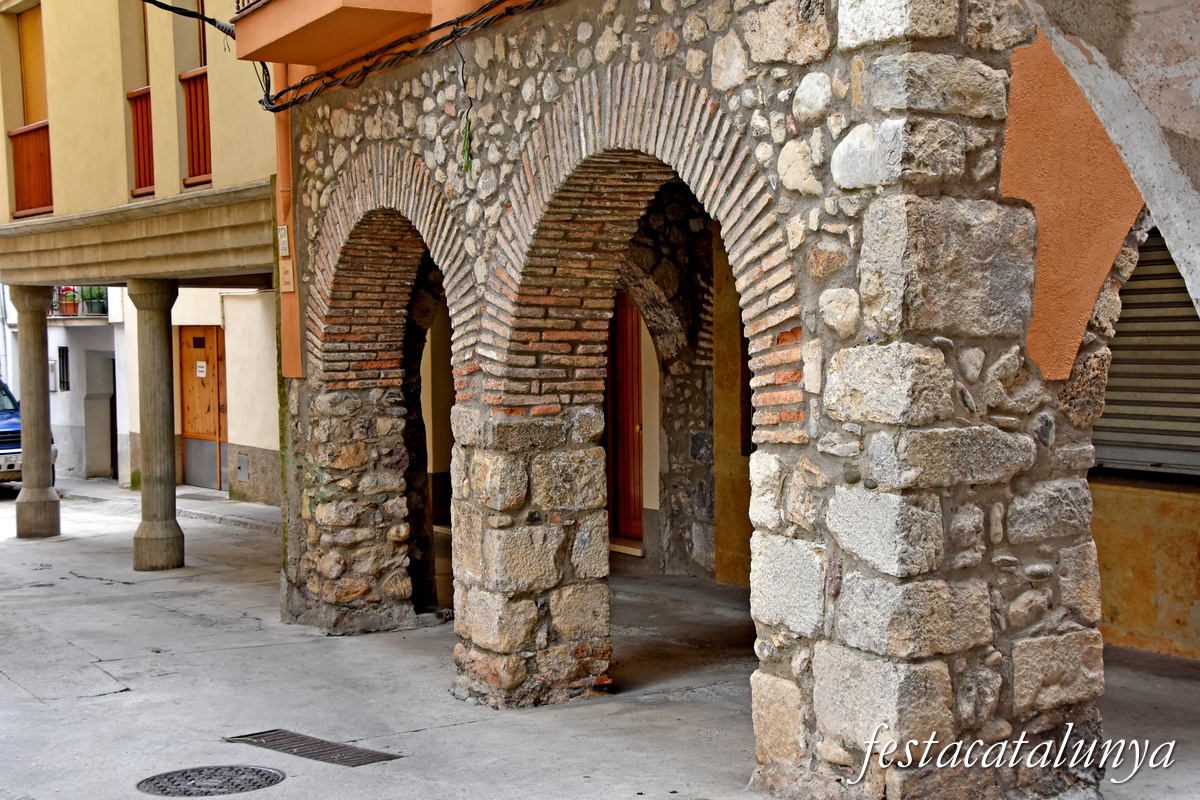 Organyà - Porxades del nucli històric