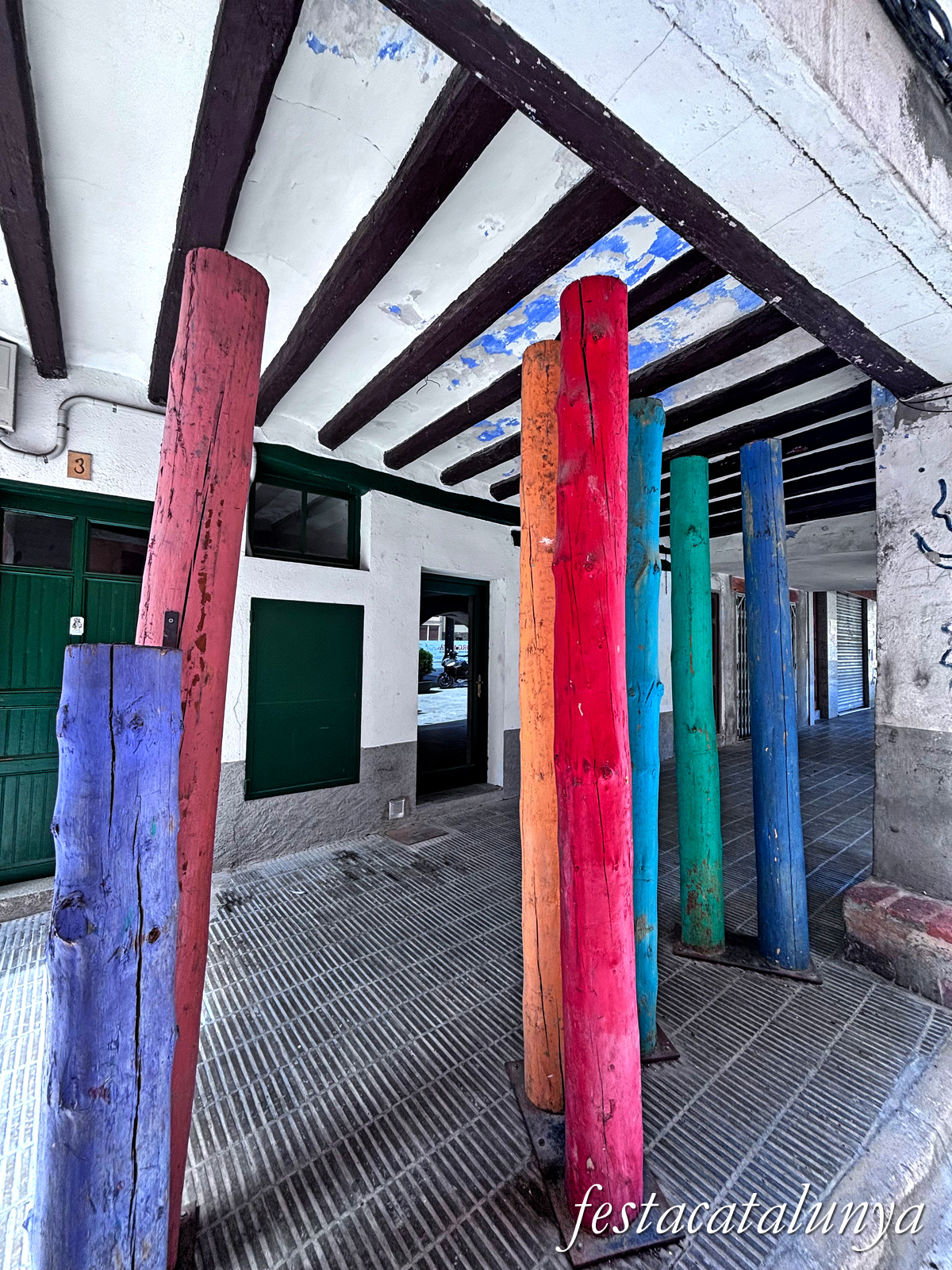 Organyà - Porxades del nucli històric 