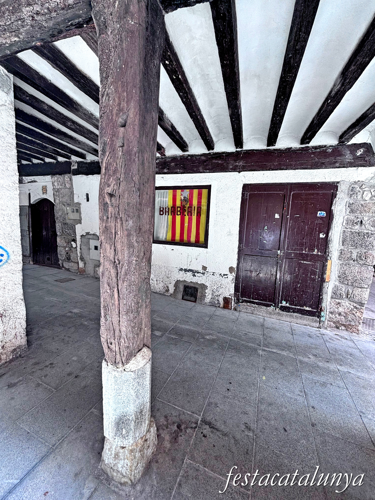 Organyà - Porxades del nucli històric 