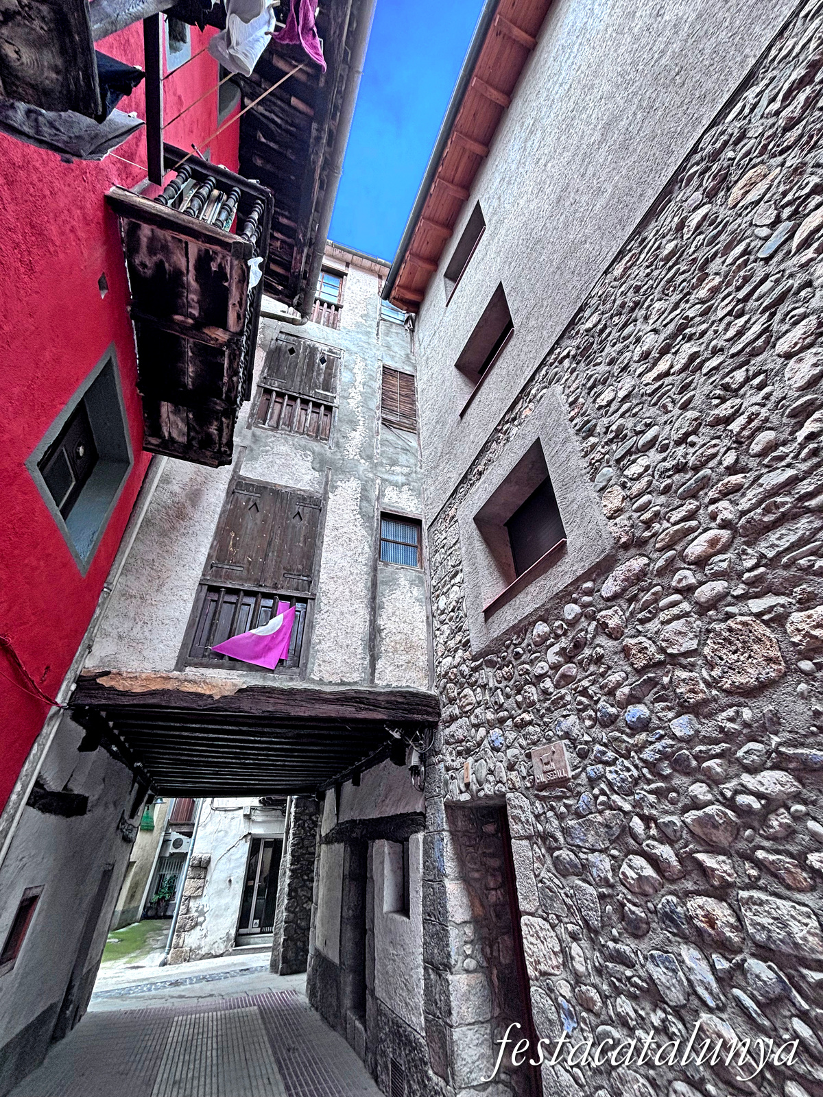 Organyà - Porxades del nucli històric 