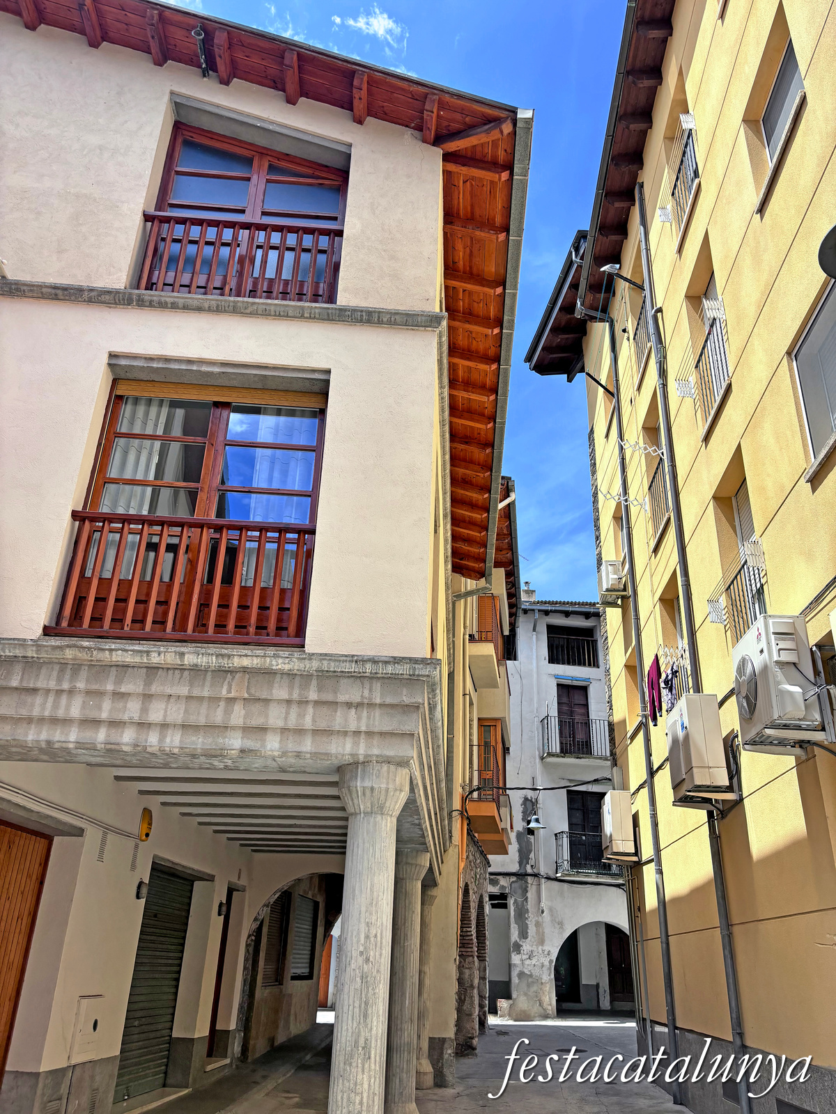 Organyà - Porxades del nucli històric 