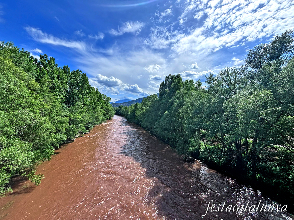 Organyà - Pont penjant de Fígols