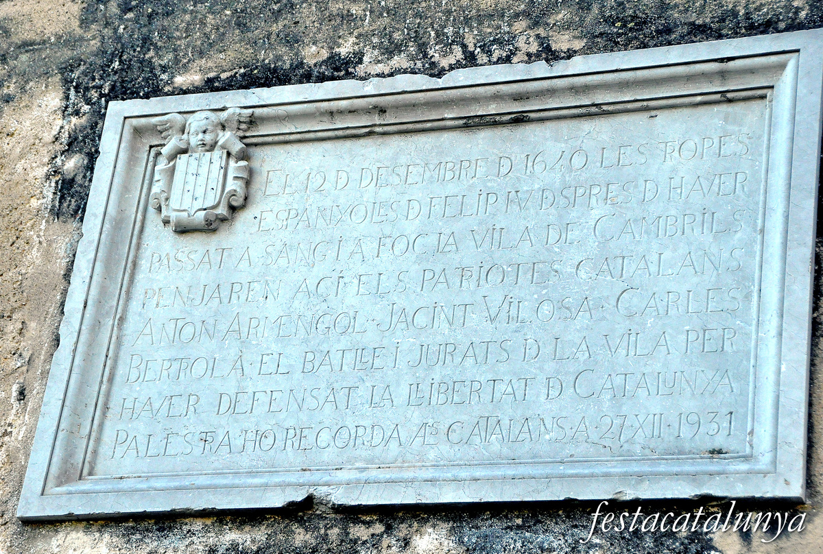 Cambrils - Portal del carrer Major 
