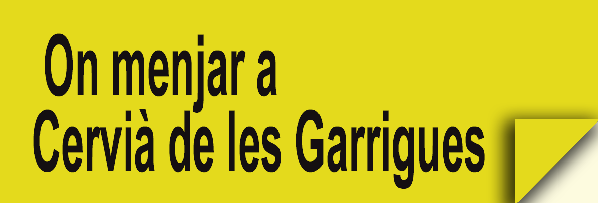 On Menjar a Cervià de les Garrigues