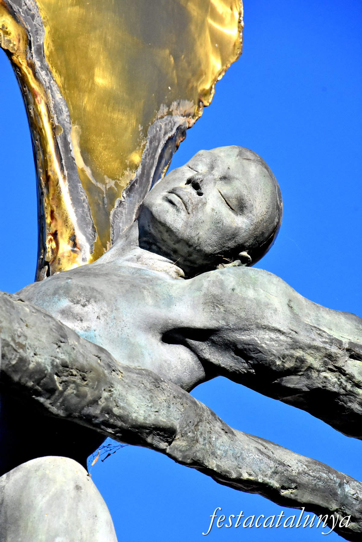 Vallromanes - Escultura l'Alba i el Capvespre 