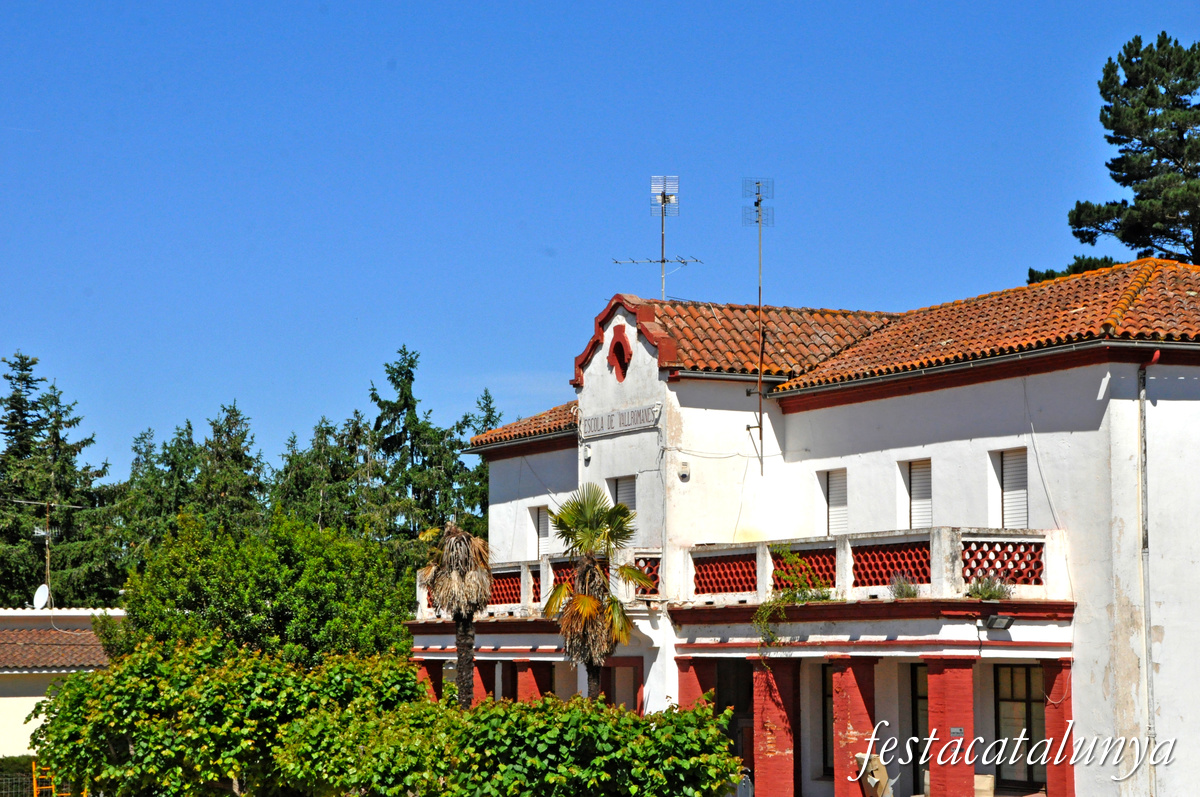 Vallromanes - Nucli històric - Antiga escola