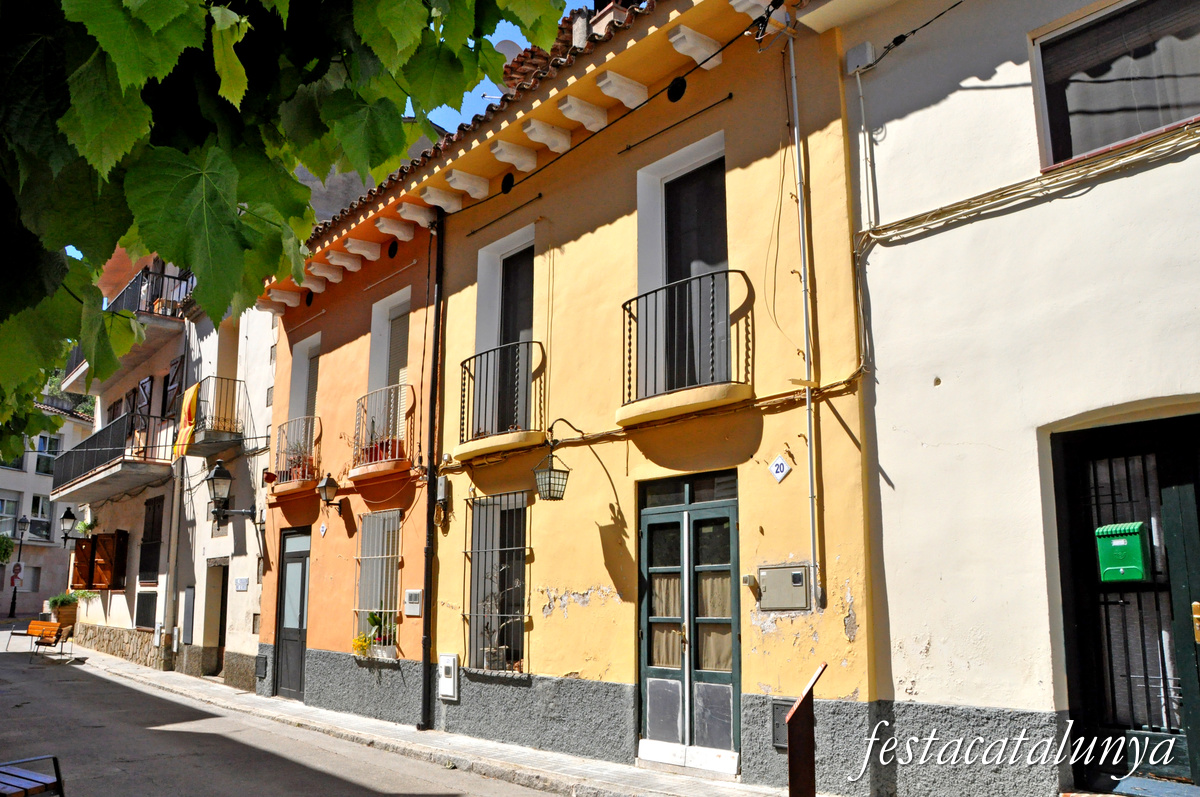 Vallromanes - Nucli històric - Carrer Vista Alegre 