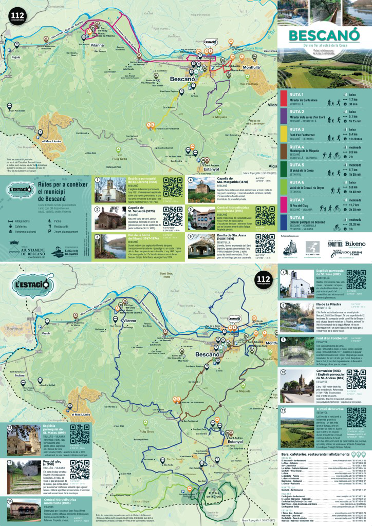 Rutes per conèixer el municipi de Bescanó