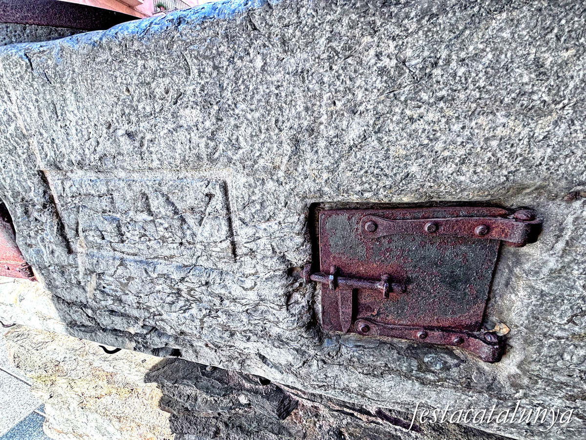 La Seu d'Urgell - Carrer Major - Mesures de la Bladeria