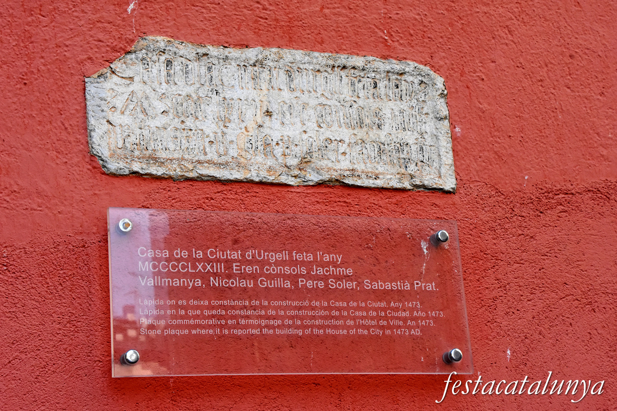 La Seu d'Urgell - Casa de la Ciutat d'Urgell, actual Ajuntament