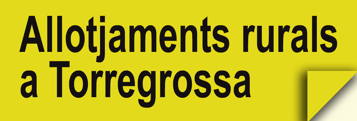 Torregrossa - Allotjaments rurals