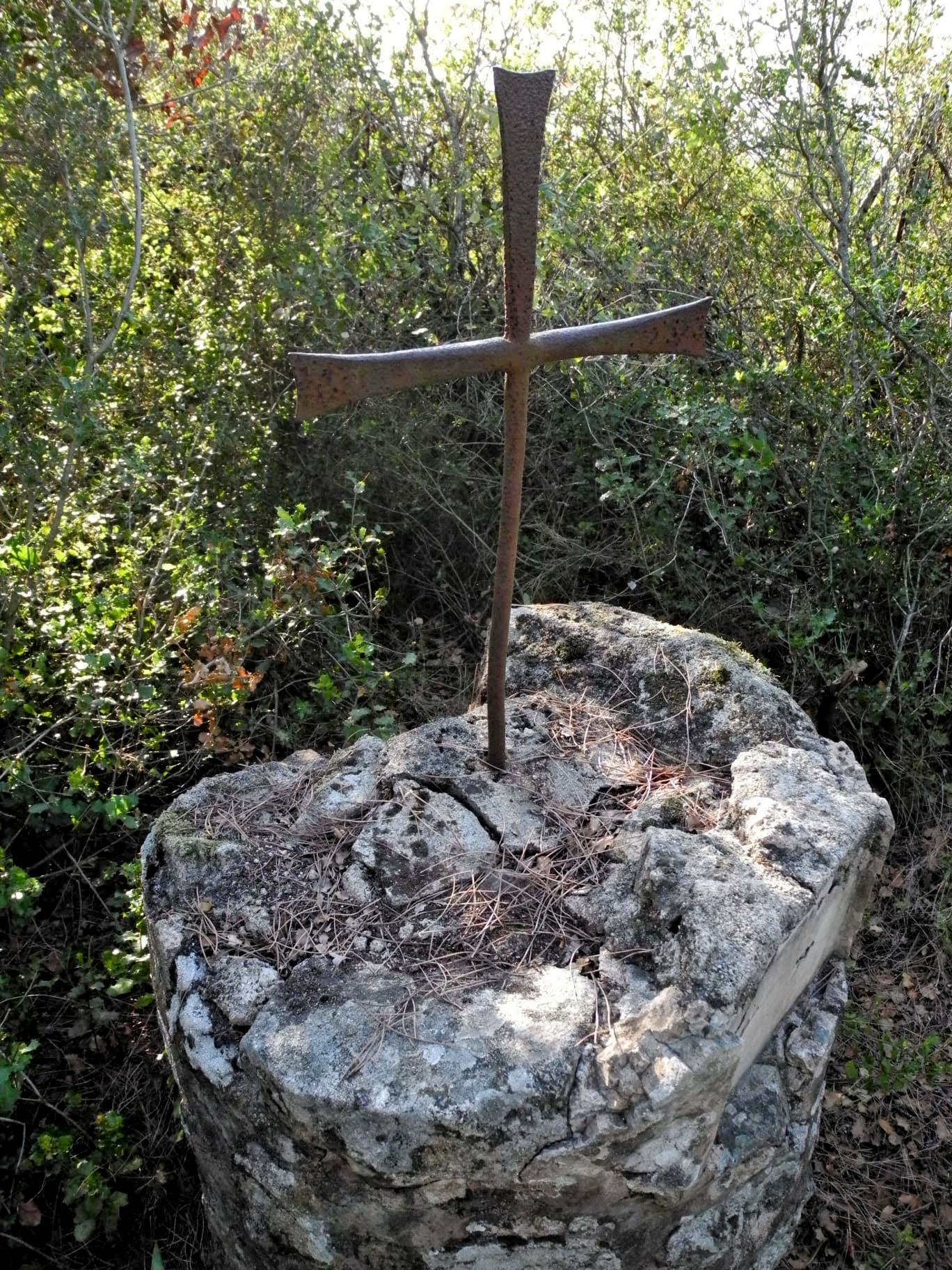Vallromanes - La Creu del Pedró (Foto: Ajuntament de Vallromanes) 