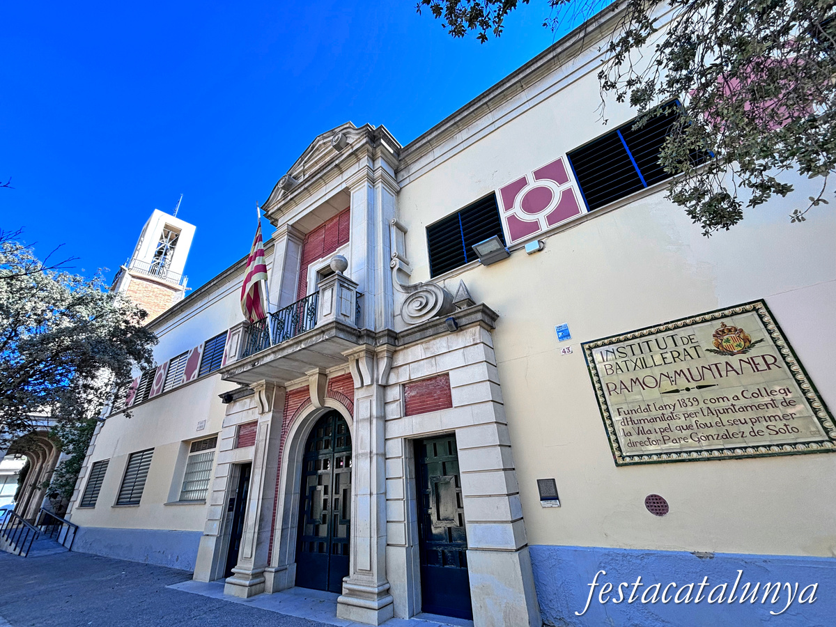 Figueres - Convent de Sant Francesc, actual Institut Ramon Muntaner 