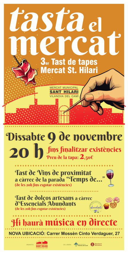 Tasta el Mercat a Vilanova del Camí