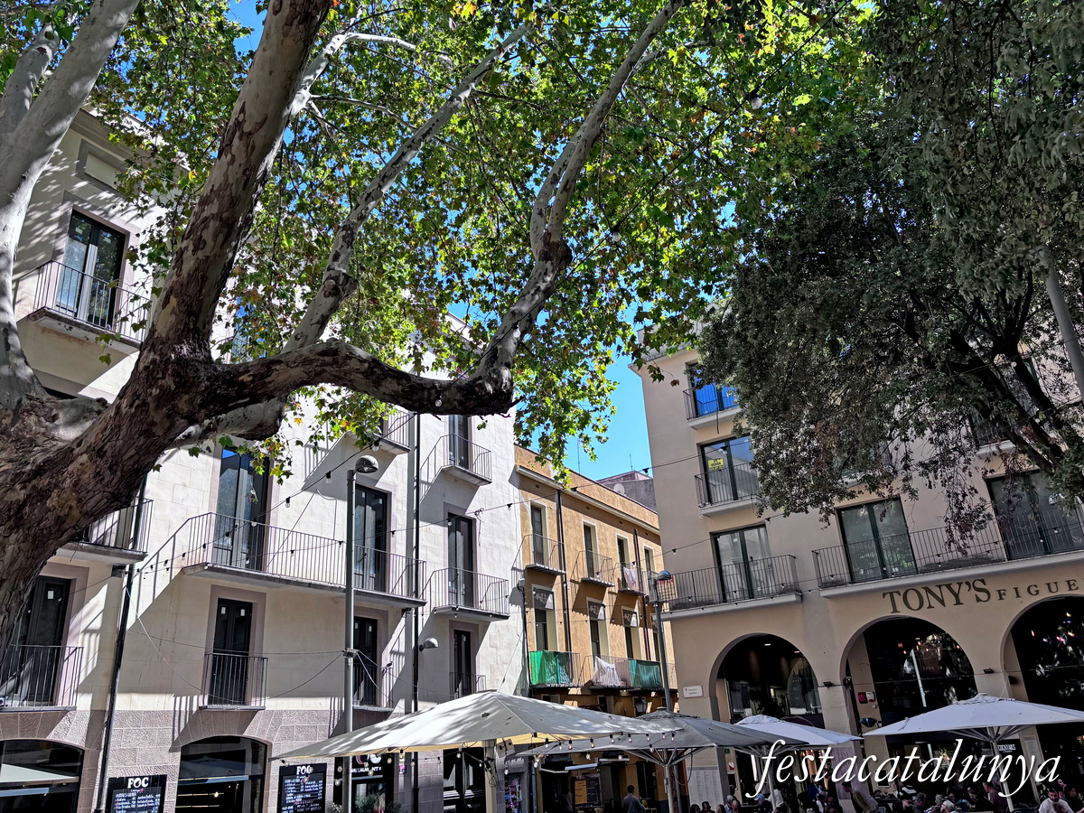 Figueres - Plaça de les Patates i entorn 