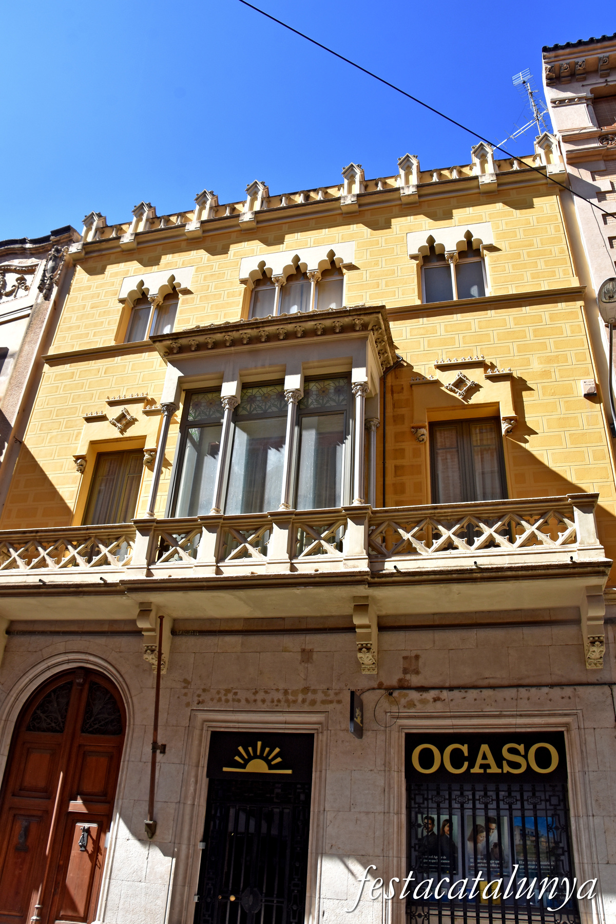 Figueres - Casa d'Albert Gruart al carrer Monturiol