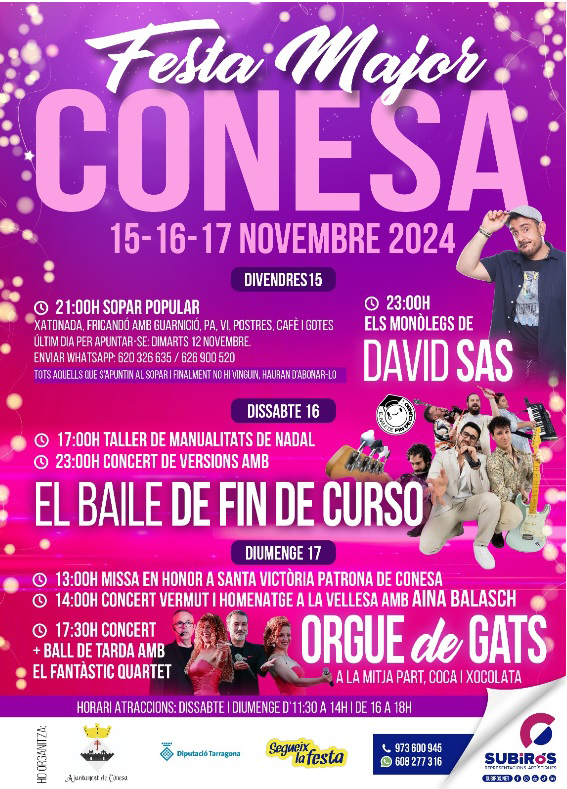 Festa Major d'hivern de Conesa