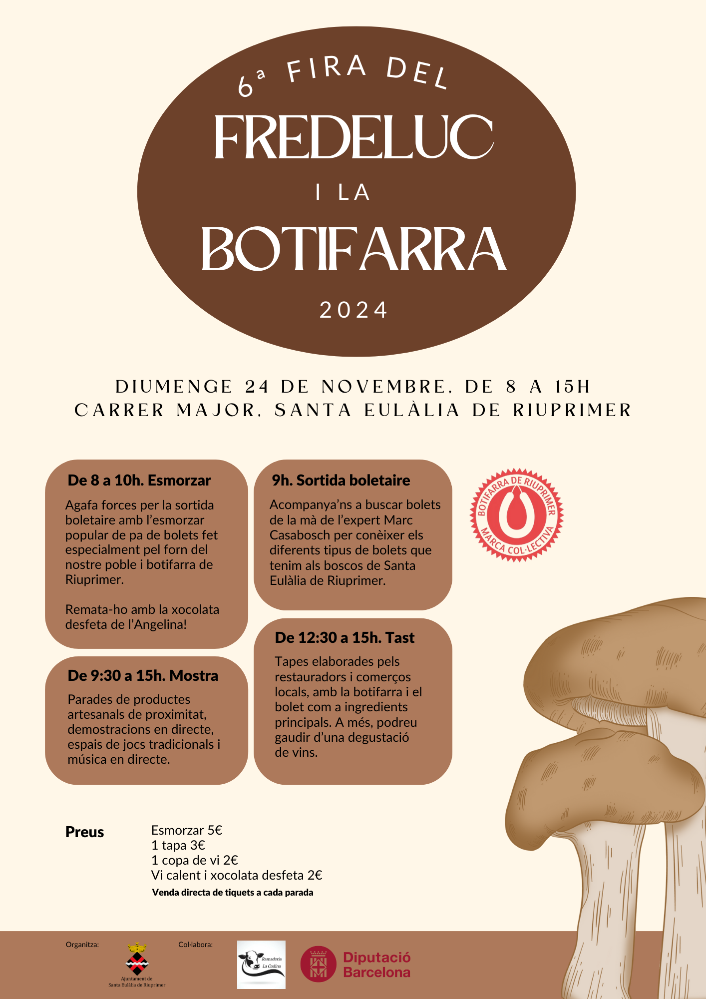 Fira del Fredeluc i la Botifarra a Santa Eulàlia de Riuprimer