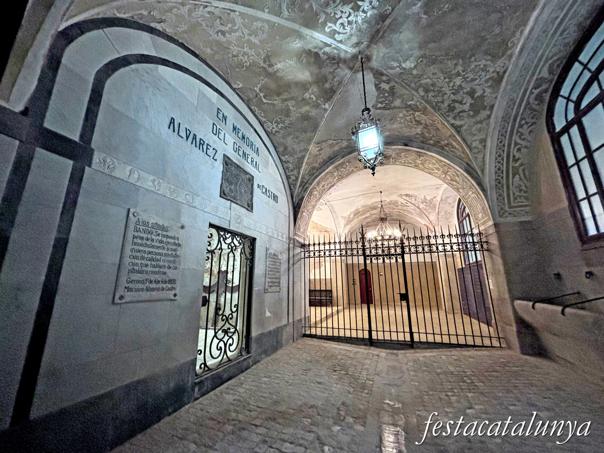 Figueres - La Cel·la-Capella Memorial del General Mariano Álvarez de Castro del Castell de Sant Ferran 