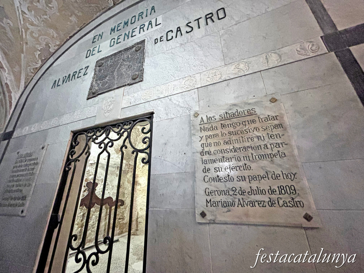14.- La Cel·la-Capella Memorial del General Mariano Álvarez de Castro del Castell de Sant Ferran de Figueres
