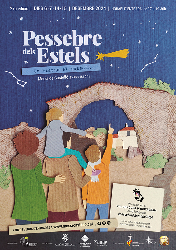 Pessebre dels Estels a la Masia de Castelló