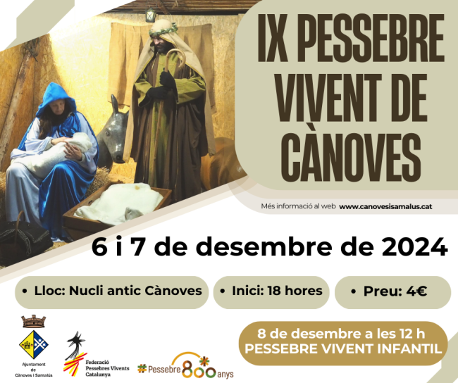 Pessebre Vivent de Cànoves i Samalús