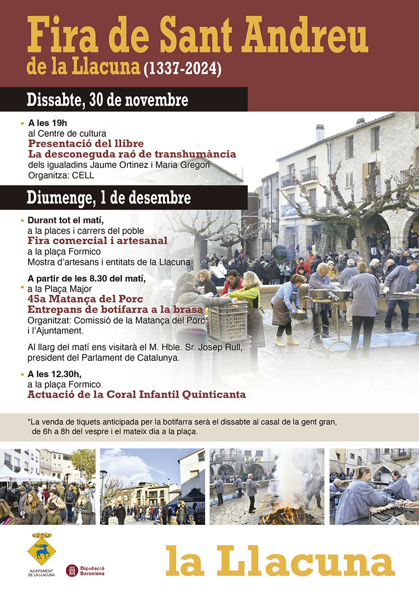 Fira de Sant Andreu de la Llacuna
