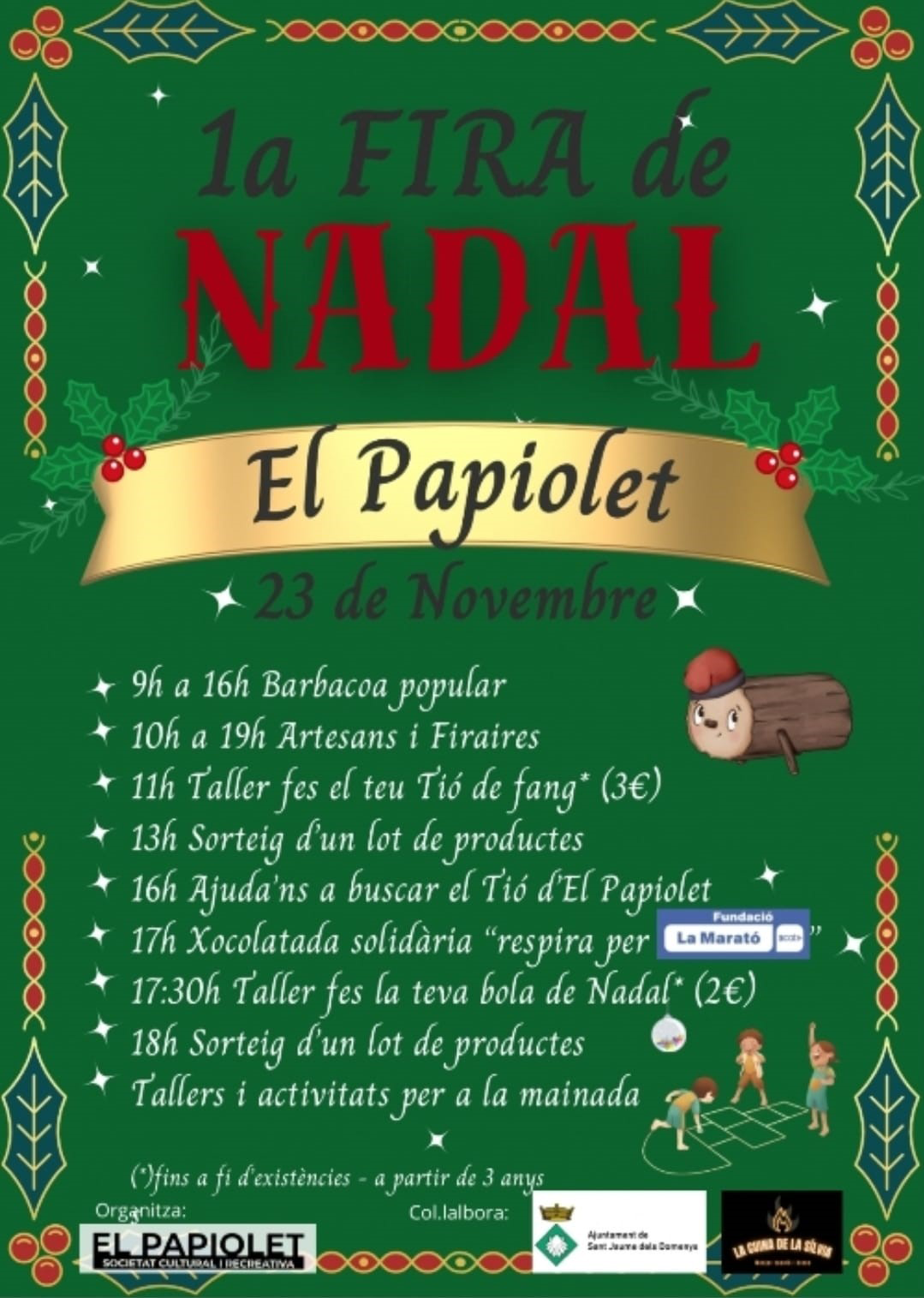 Fira de Nadal d'El Papiolet a Sant Jaume dels Domenys