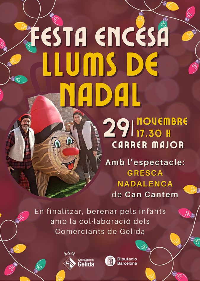 Festa Encesa dels llums de Nadal a Gelida