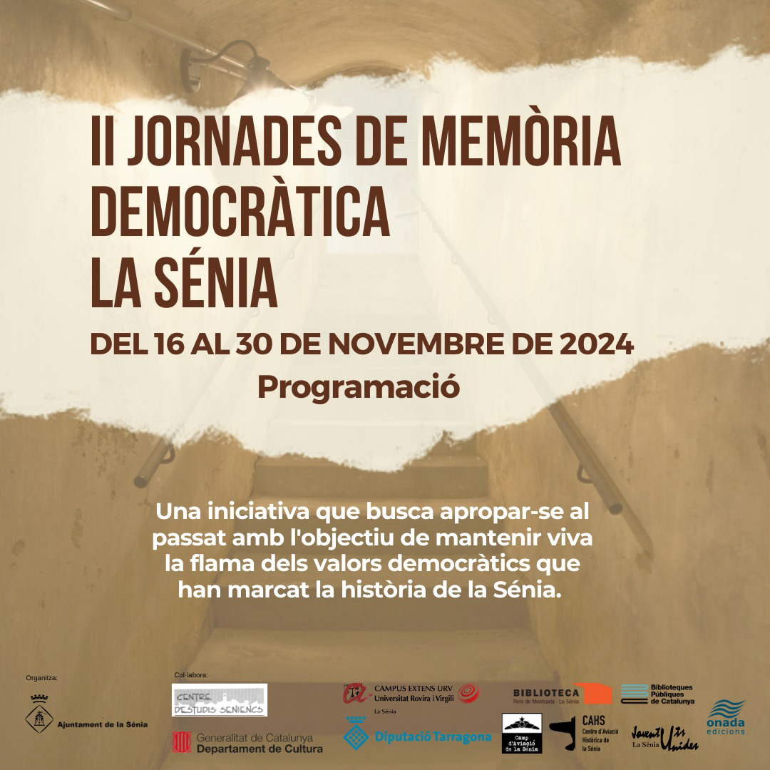 Jornades de Memòria Democràtica a la Sénia