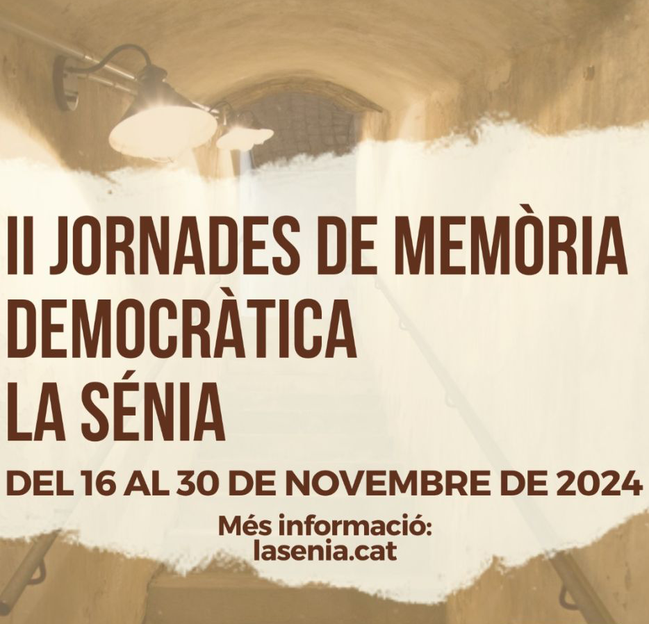 Jornades de Memòria Democràtica a la Sénia