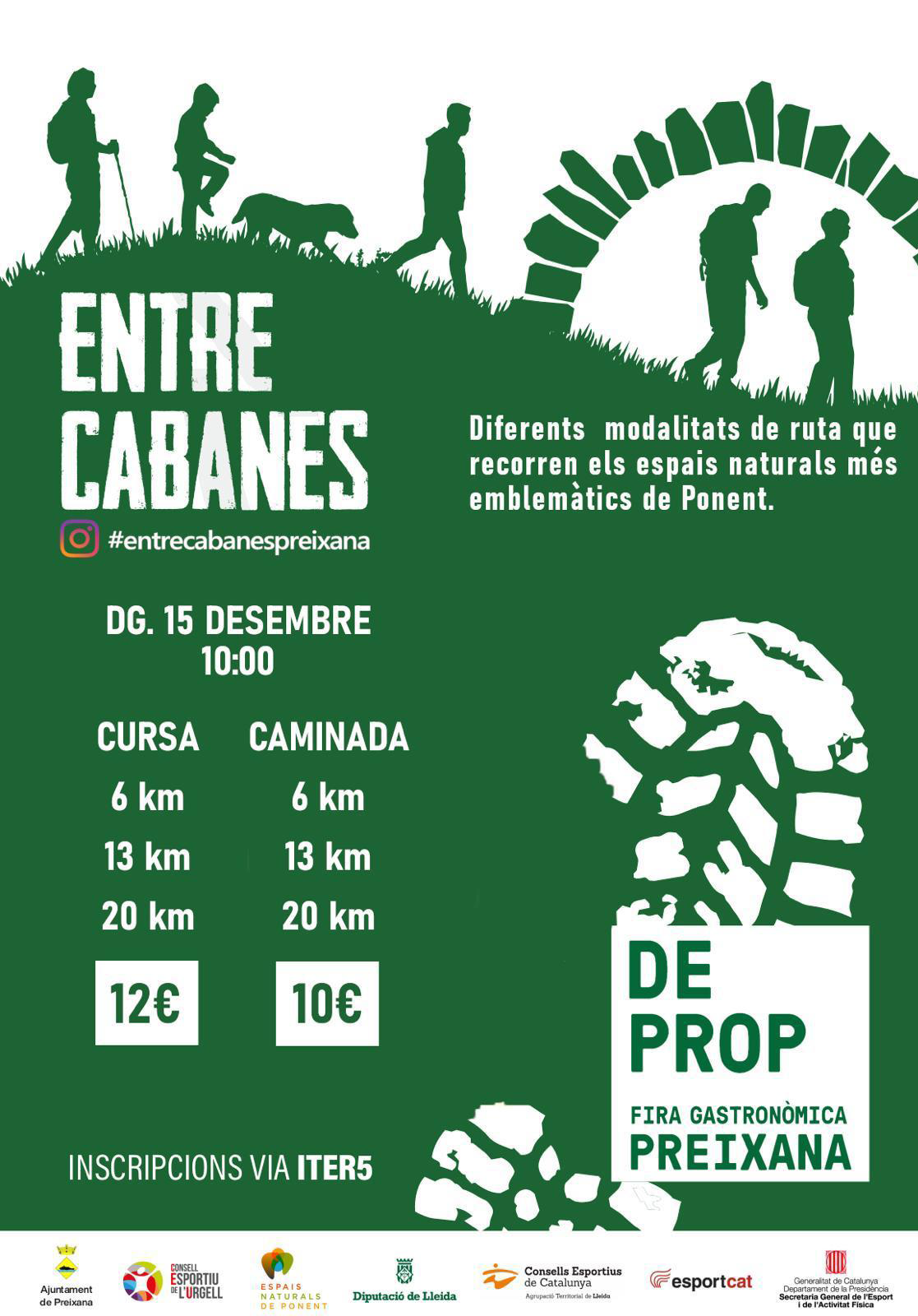 Cursa i Caminada Entre Cabanes a Preixana