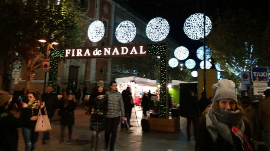 Fira de Nadal a Mataró