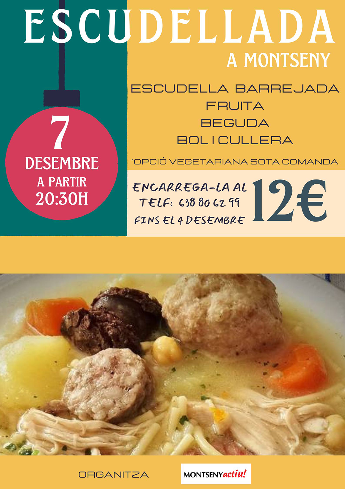 Encesa de l'Arbre de Nadal i Escudellada a Montseny