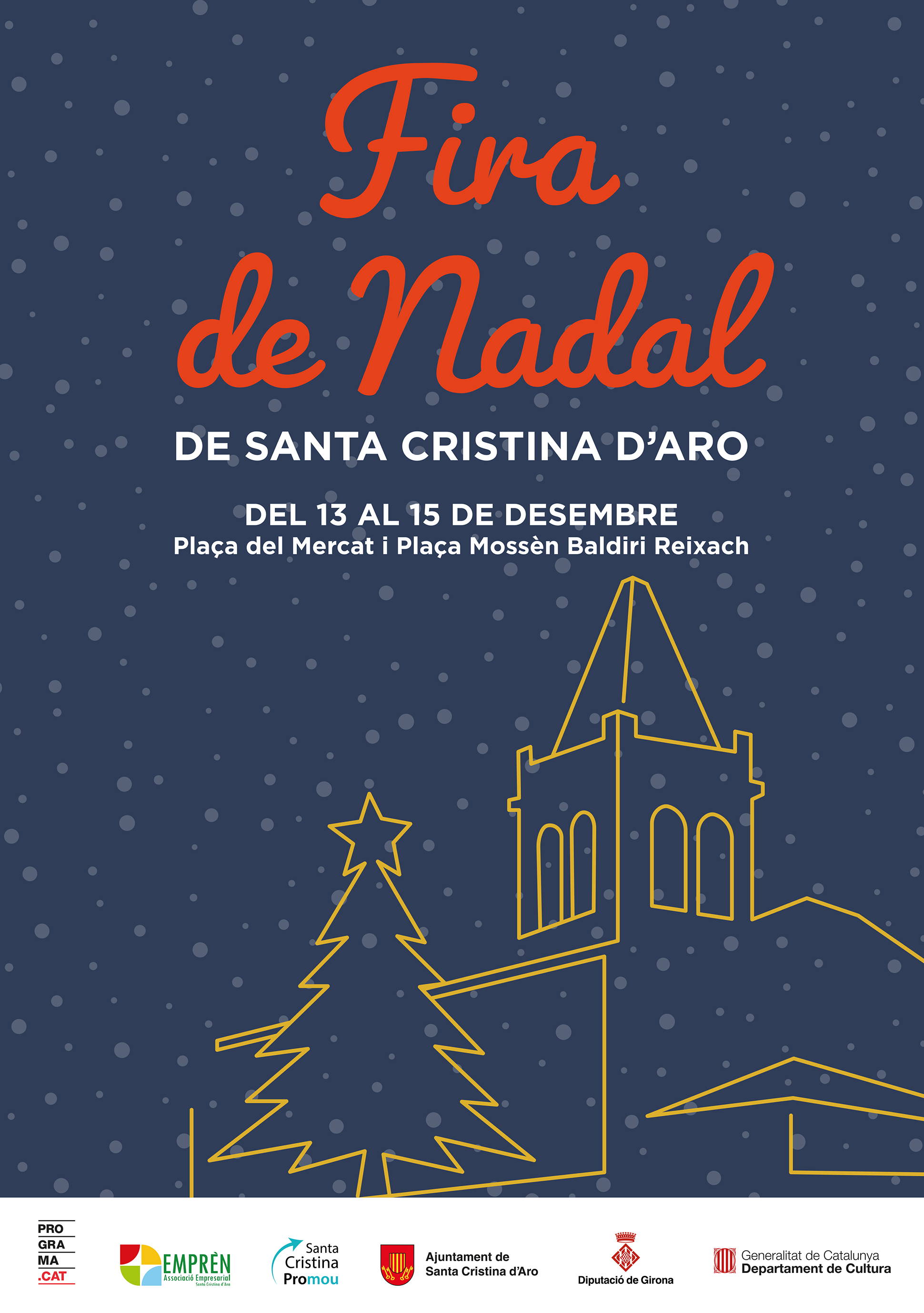 Fira de Nadal a Santa Cristina d'Aro