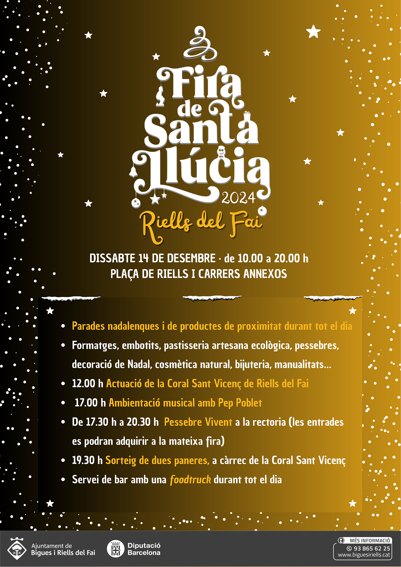 Fira de Santa Llúcia a Riells del Fai