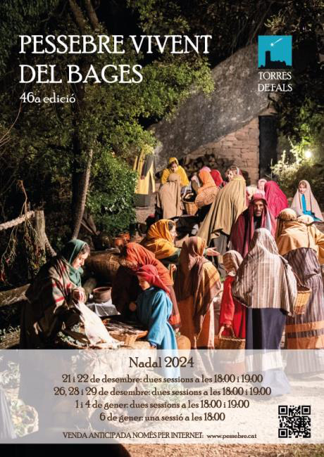 Pessebre vivent del Bages a les Torres de Fals (Fonollosa)