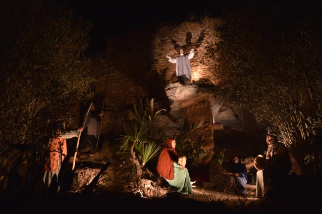 Pessebre vivent del Bages a les Torres de Fals (Fonollosa)