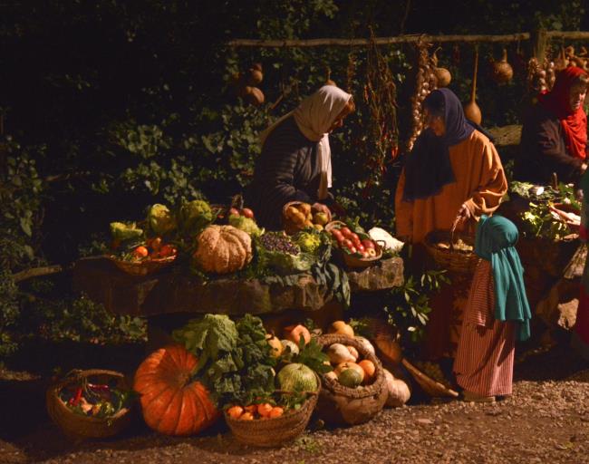Pessebre vivent del Bages a les Torres de Fals (Fonollosa)