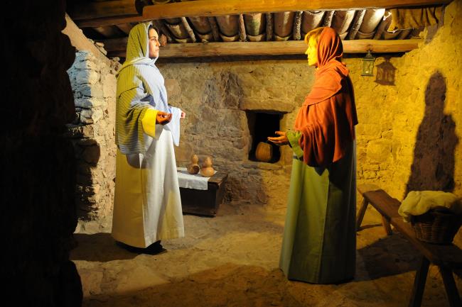 Pessebre vivent del Bages a les Torres de Fals (Fonollosa)