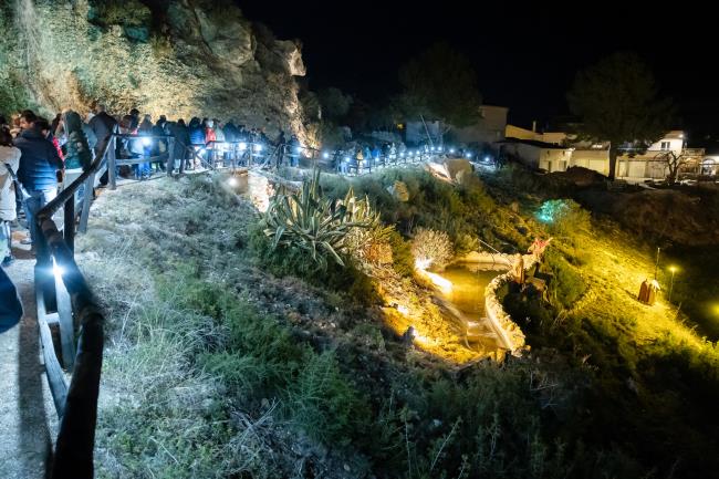 Pessebre vivent parlat de les Gunyoles a Avinyonet del Penedès