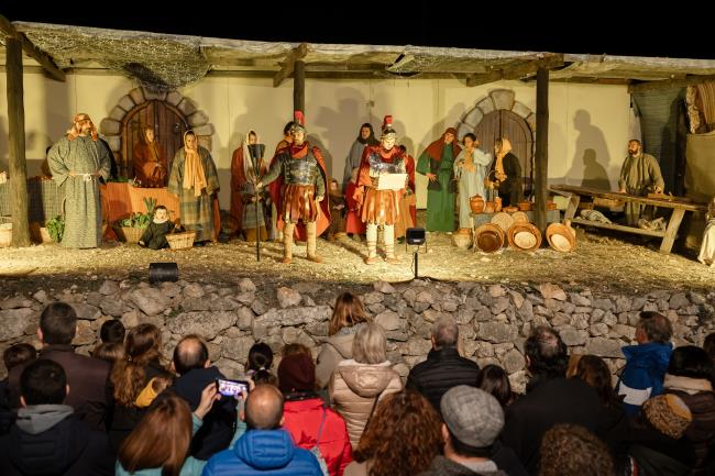 Pessebre vivent parlat de les Gunyoles a Avinyonet del Penedès