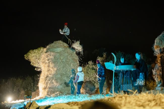Pessebre vivent parlat de les Gunyoles a Avinyonet del Penedès