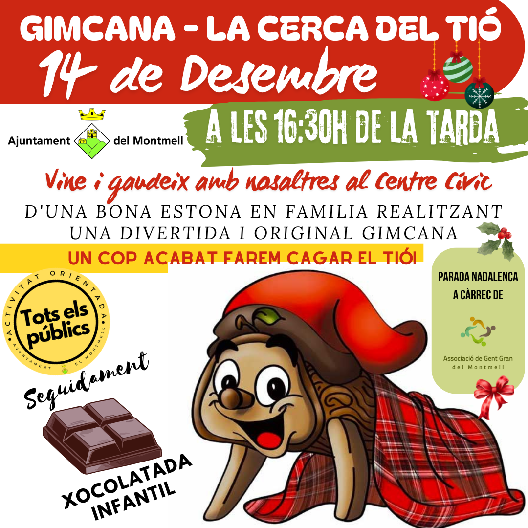 Gimcana La cerca del Tió al Montmell
