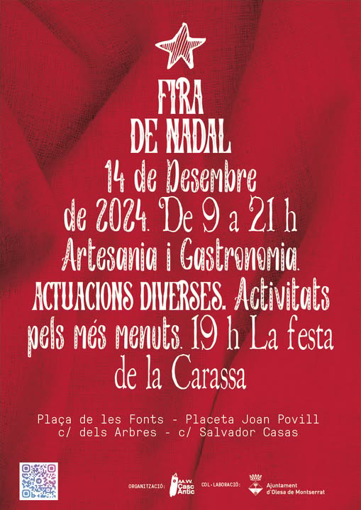 Fira de Nadal a Olesa de Montserrat