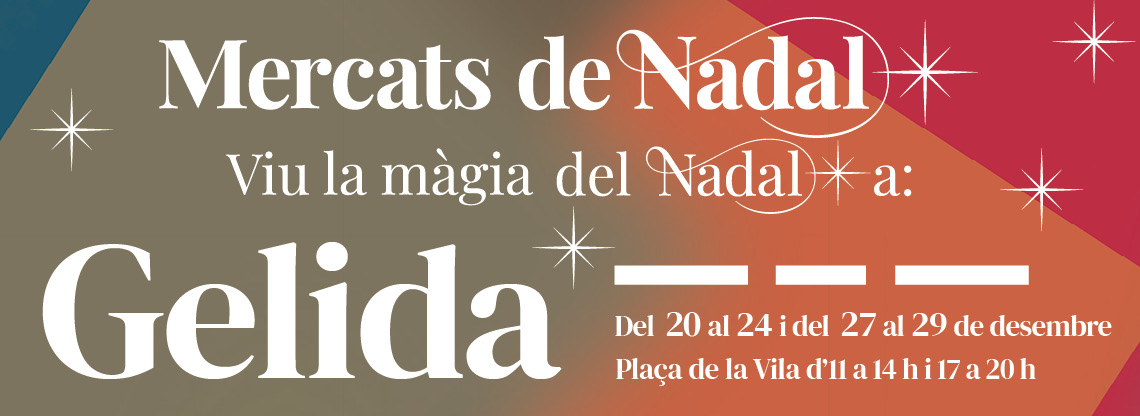 Mercats de Nadal a Gelida