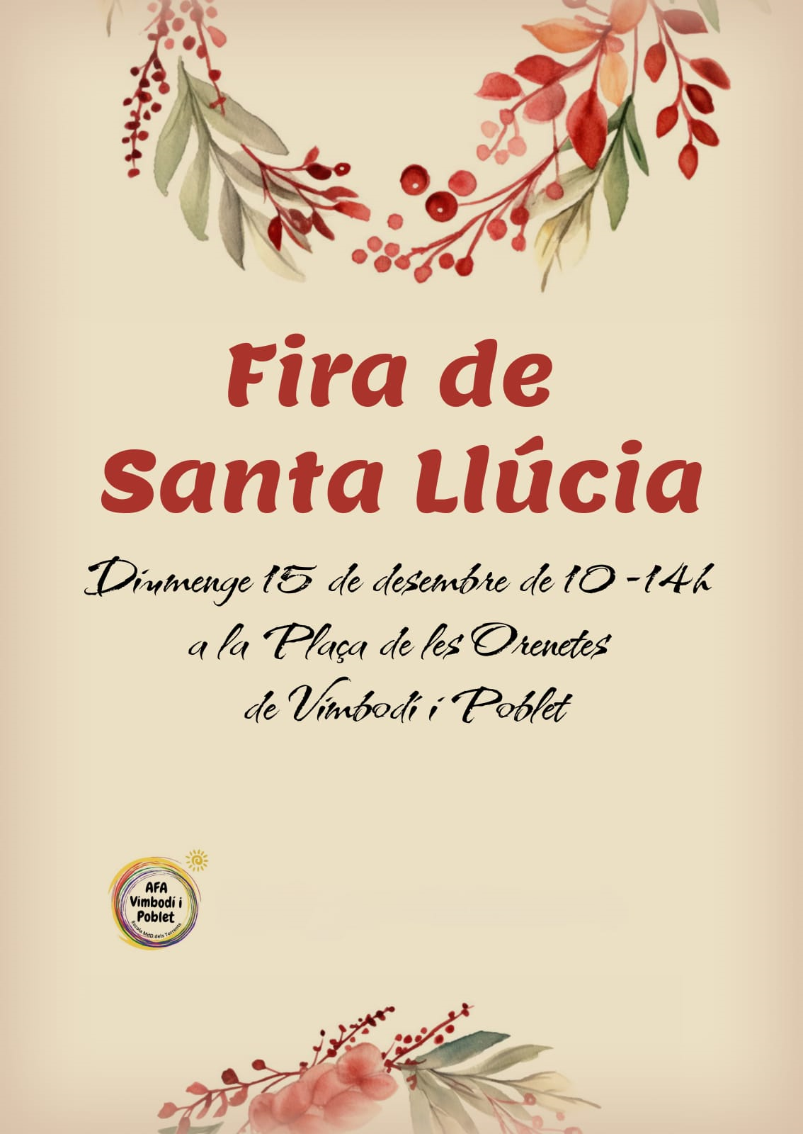 Fira de Santa Llúcia a Vimbodí i Poblet