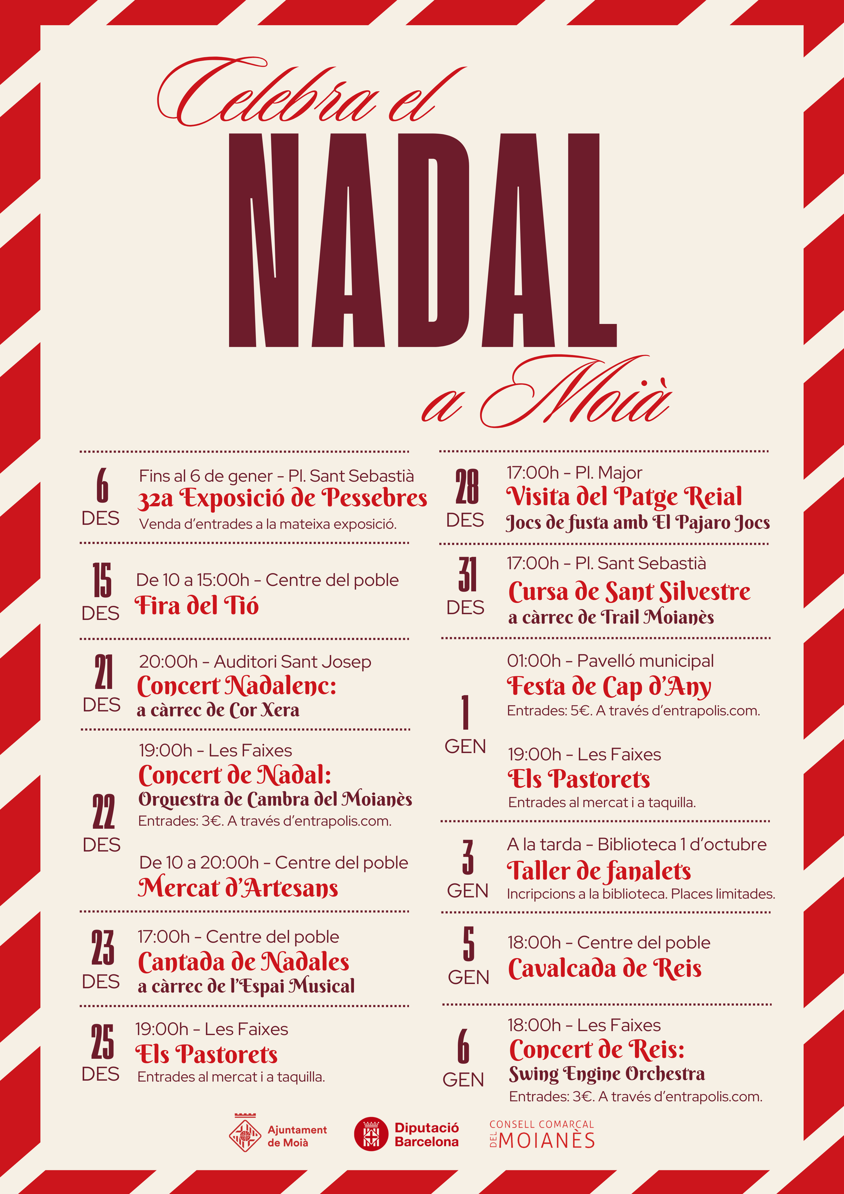 Celebra el Nadal a Moià
