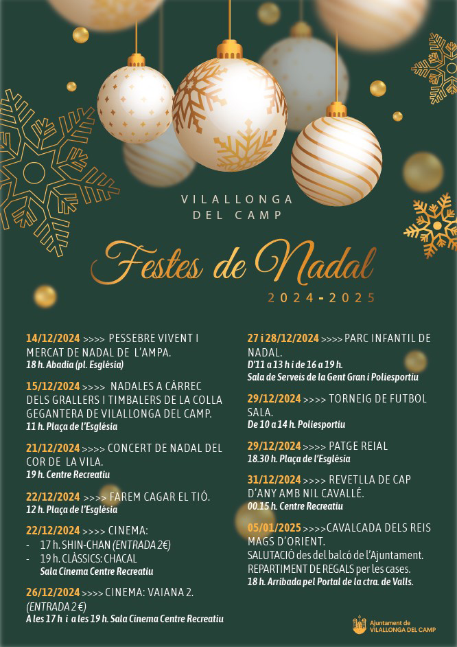 Festes de Nadal a Vilallonga del Camp