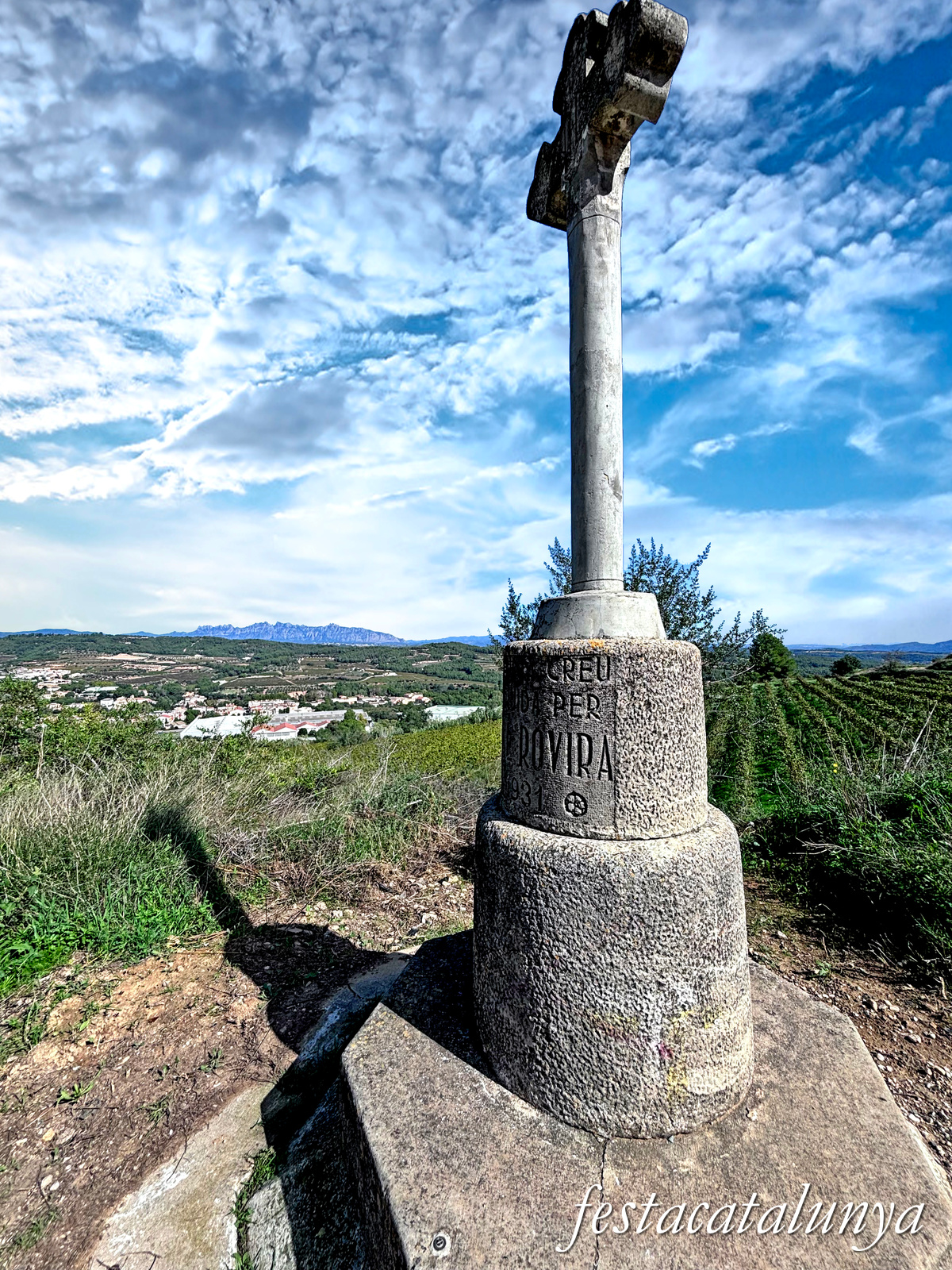 Torrelavit - Creu de Lavit i Mirador 